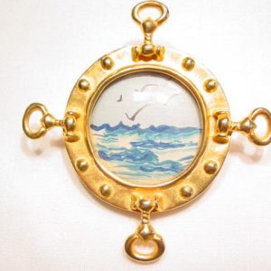 Castlecliff Porthole Pin