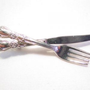 Fork and Knife Pin<