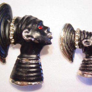 Native Faces Sweater Pins