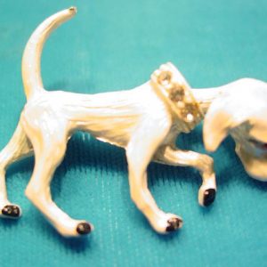 On The Trail Dog Pin
