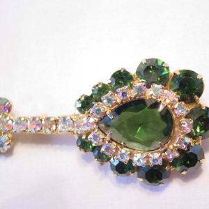 DeLizza and Elster (Juliana) Green Mandolin Pin