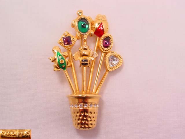 Carolee Thimble of Hat Pins Pin