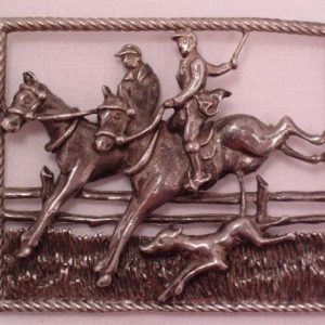 Fox Hunt Pin