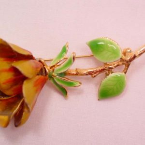 Yellow Rose Pin
