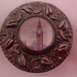 Round Big Ben Pin