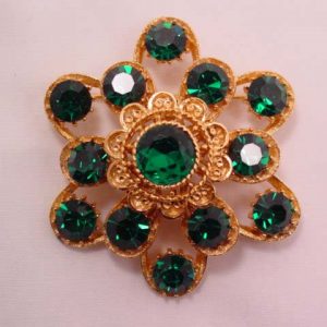 Green Star Pin