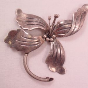 Sterling Maricela Iris Pin
