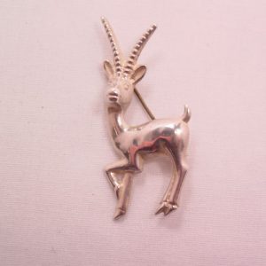 Mexican Sterling Impala Pin