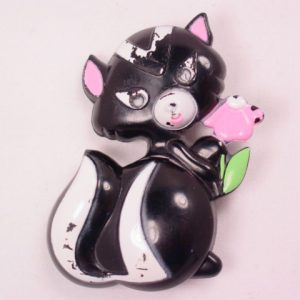 1972 Avon Skunk Sachet Pin