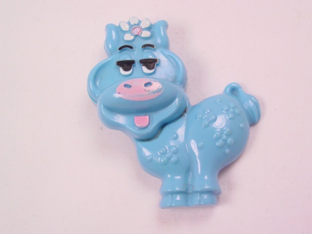 1973 Avon Blue Cow Sachet Pin