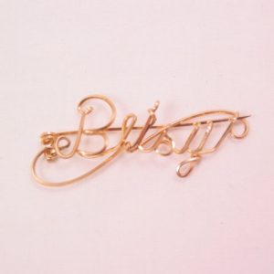Gold-Filled Wire “Betsy” Pin