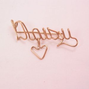 Gold-Filled Wire “Daisy” Pin