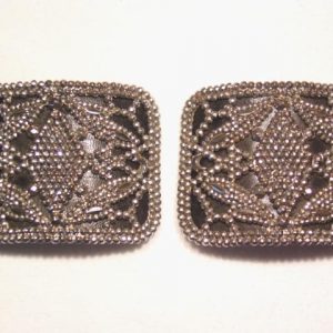 Evergrip Cut Steel Shoe Buckles