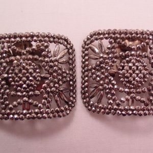 Primrose Cut Steel Shoe Buckles